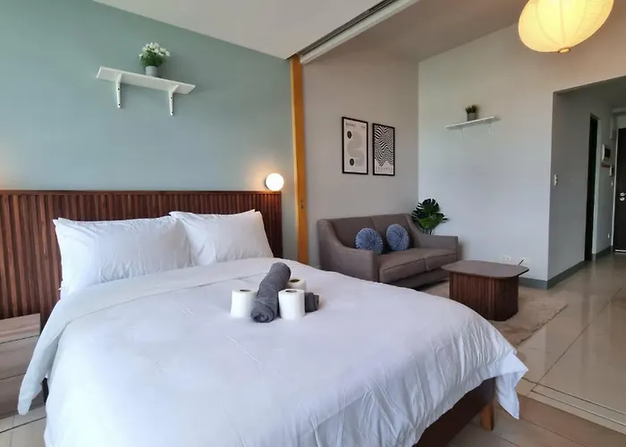 Apartamento Fresh And Trendy 1br With Fast Wifi In Uptown Bgc Manila