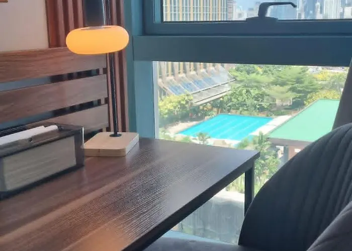 Fresh And Trendy 1br With Fast Wifi In Uptown Bgc Apartamento